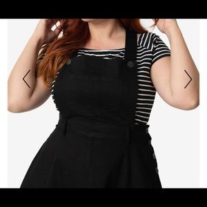 COPY - Plus Size OveralL Denim Dress